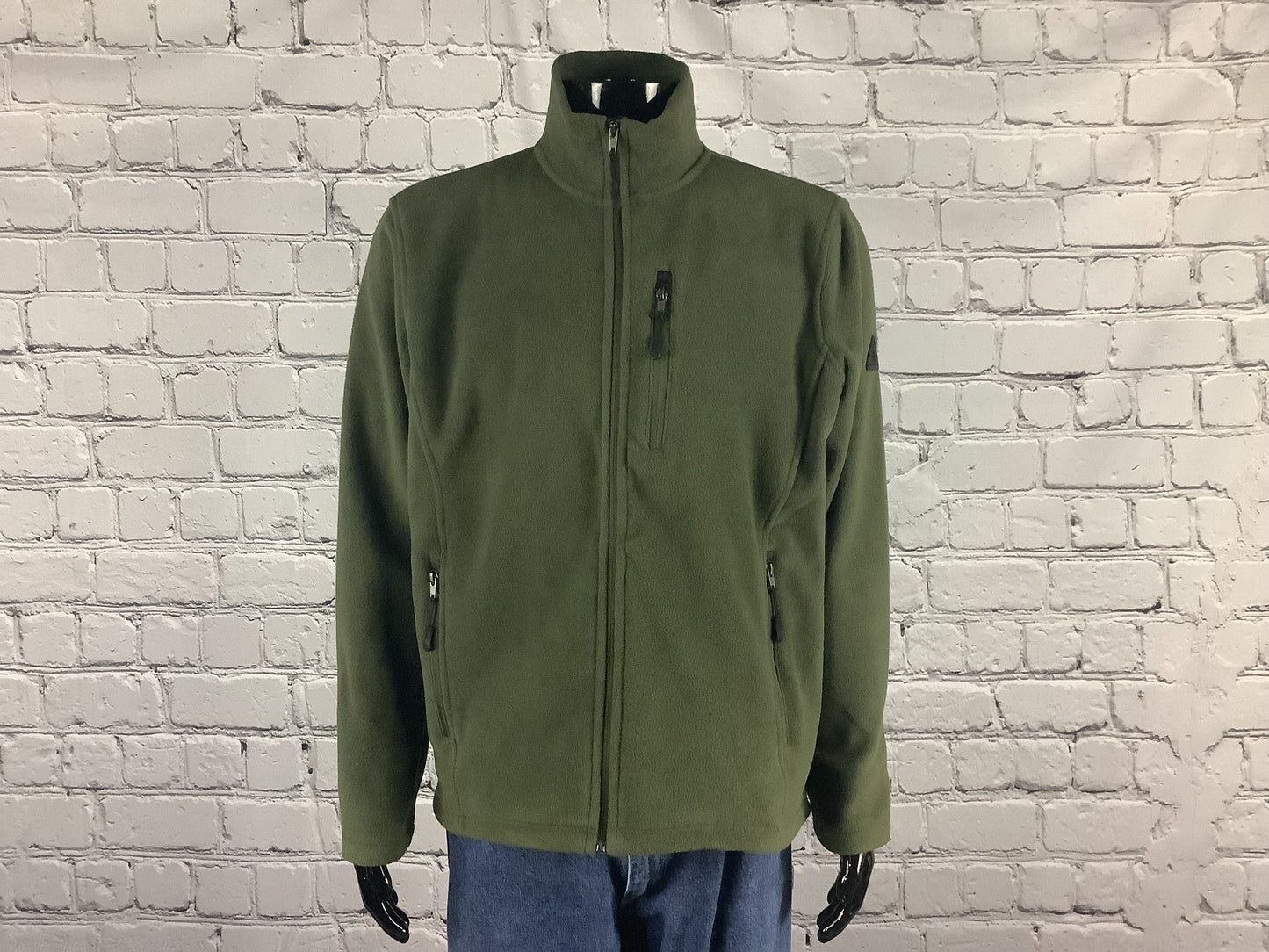 2000's Dark Green Fleece Jacket